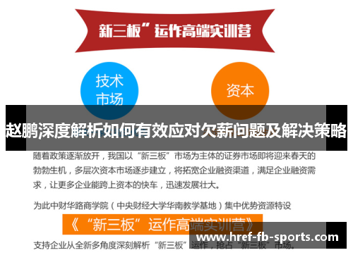 赵鹏深度解析如何有效应对欠薪问题及解决策略 赵鹏深度解析如何有效应对欠薪问题及解决策略